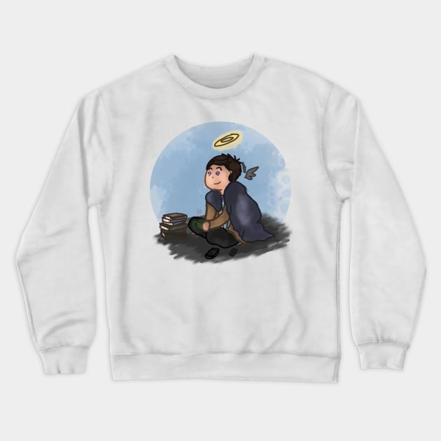 Cozy Cas Crewneck Sweatshirt by SuperSamWallace